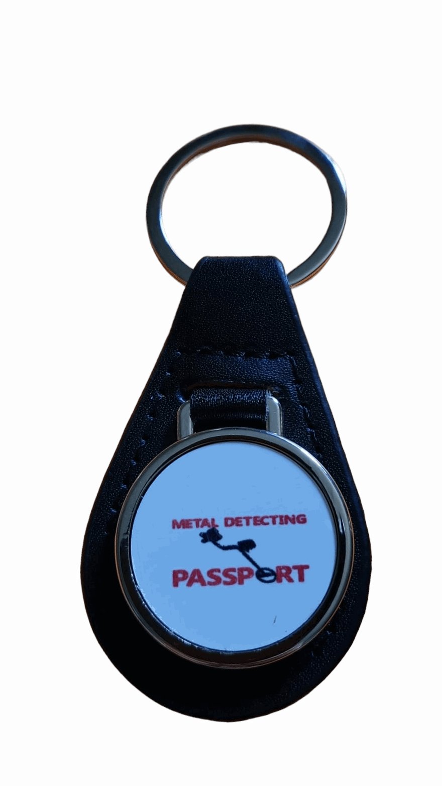 Leather Keyring - Metal Detecting Passport