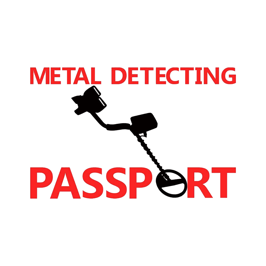 a picture of a metal detector on a green background